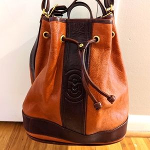 Vintage Marino Orlandi Drawstring Bucket Bag - image 1